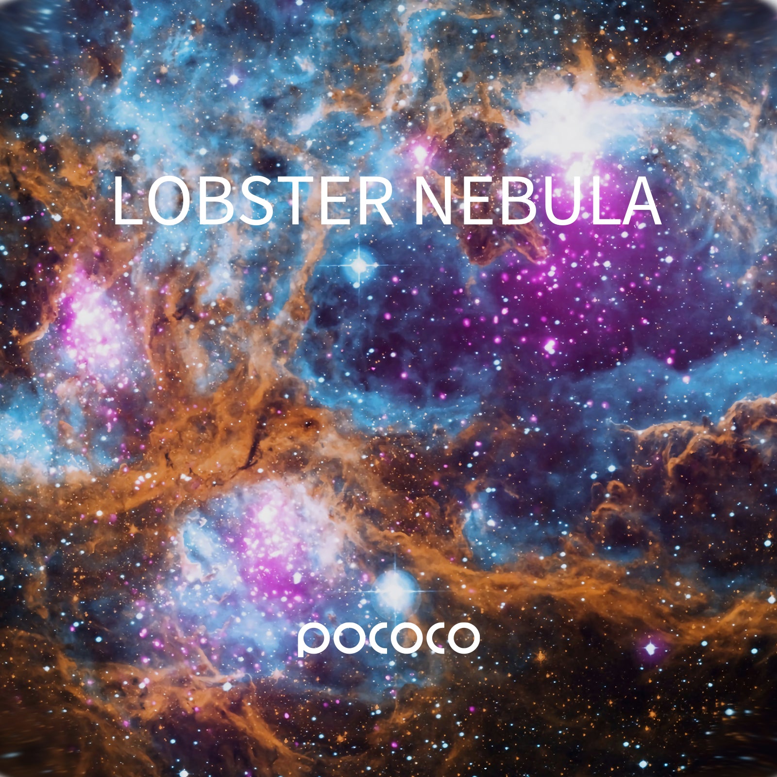 POCOCO Galaxy Projector Disc - Lobster Nebula