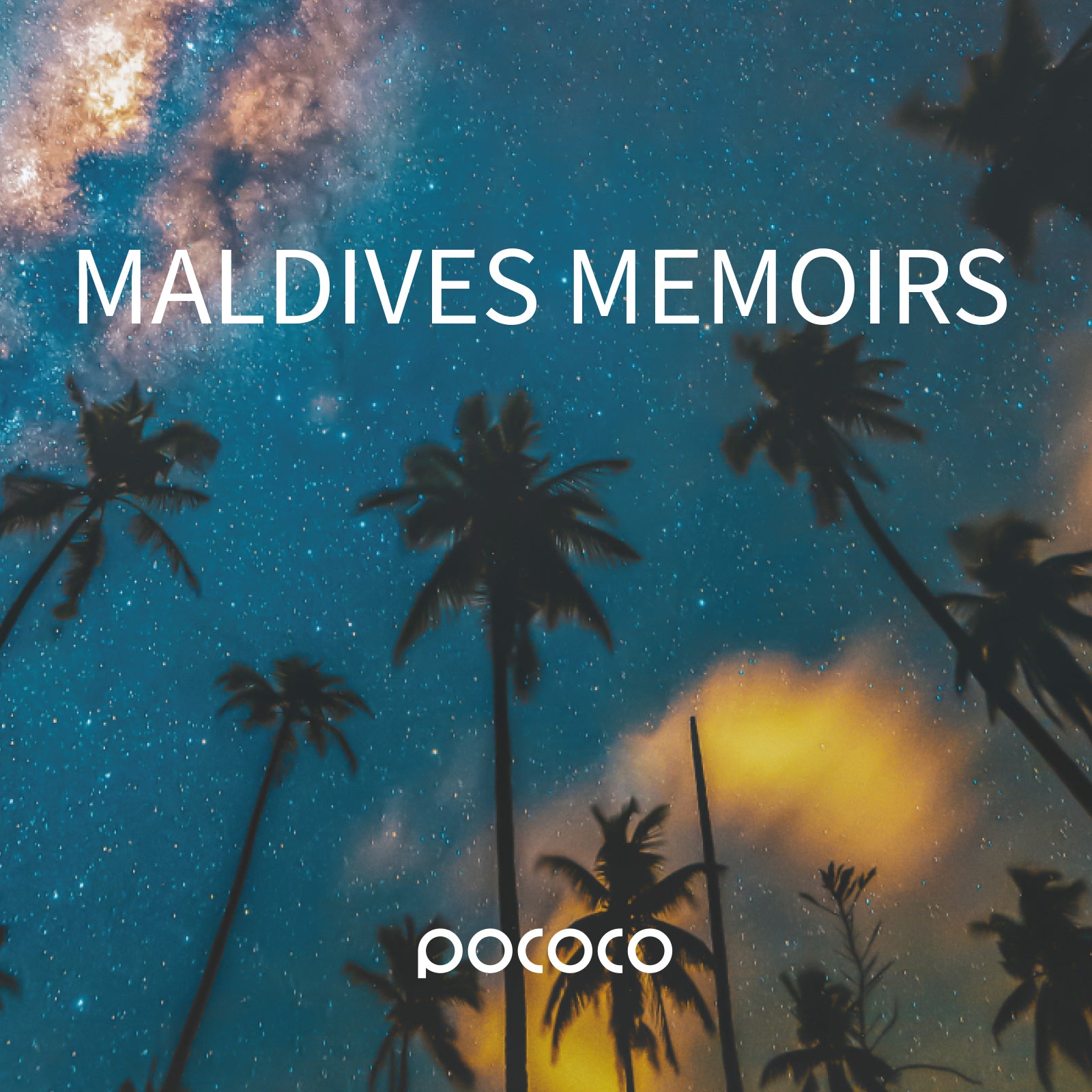 POCOCO Galaxy Projector Disc - Maldives Memoris