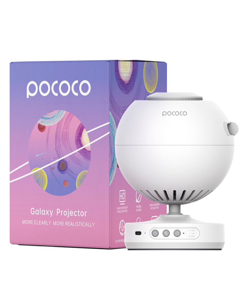POCOCO Galaxy Projector - White
