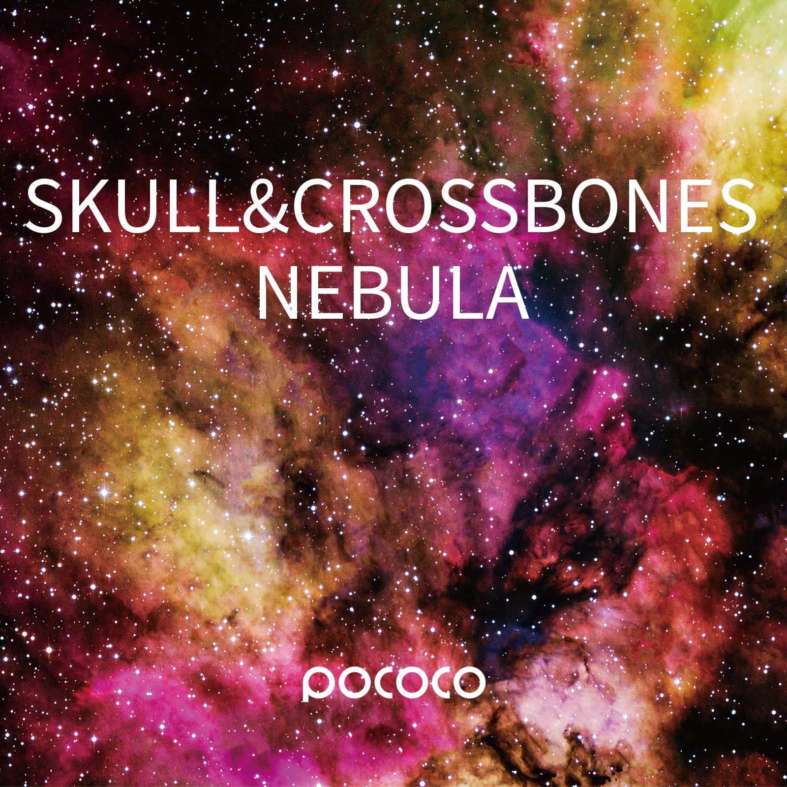 POCOCO Galaxy Projector Disc - Skull&Rossbones Nebula