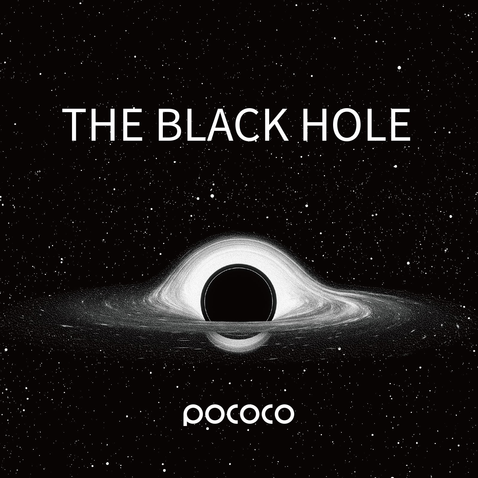 POCOCO Galaxy Projector Disc - The Black Hole