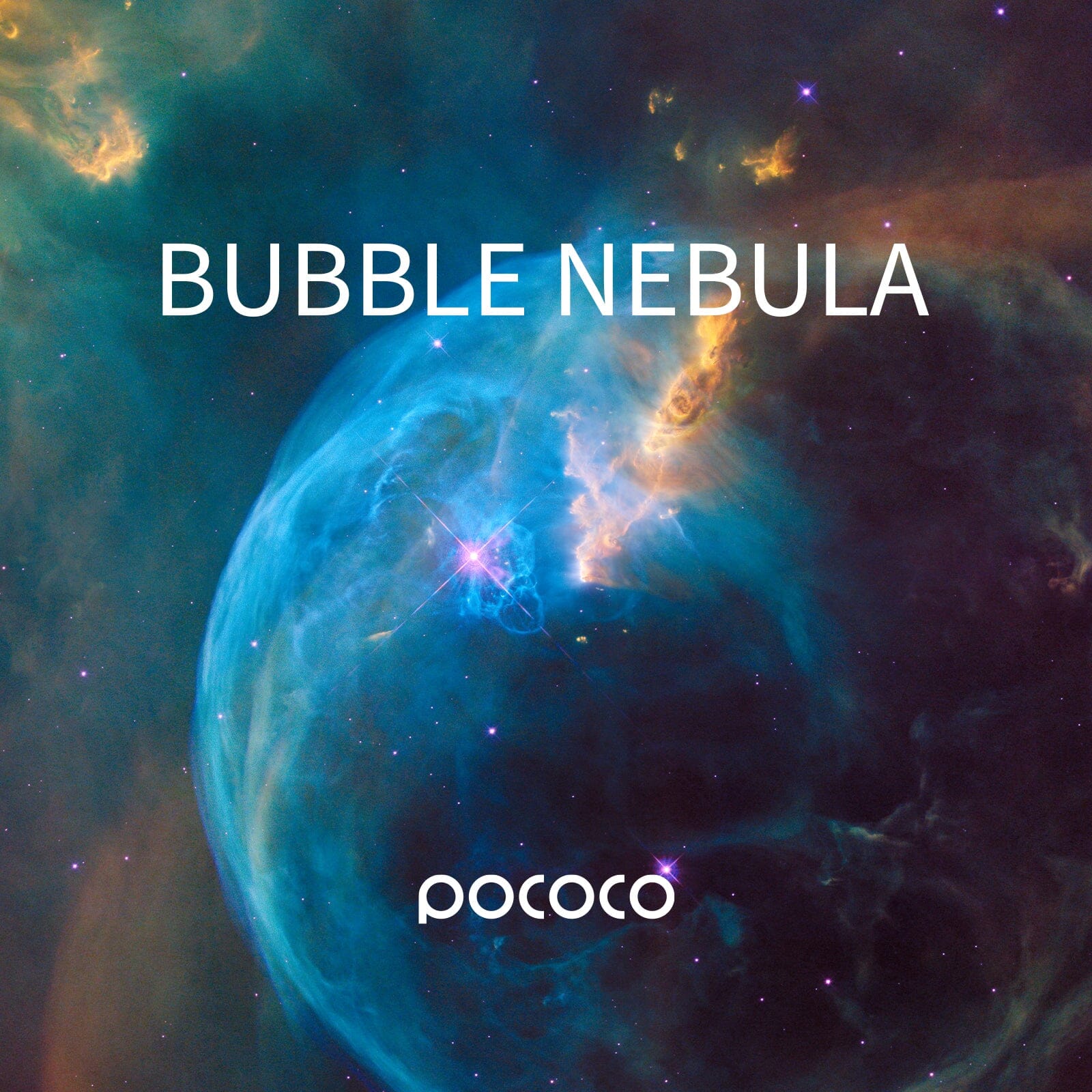 POCOCO Galaxy Projector Disc - Bubble Nebula