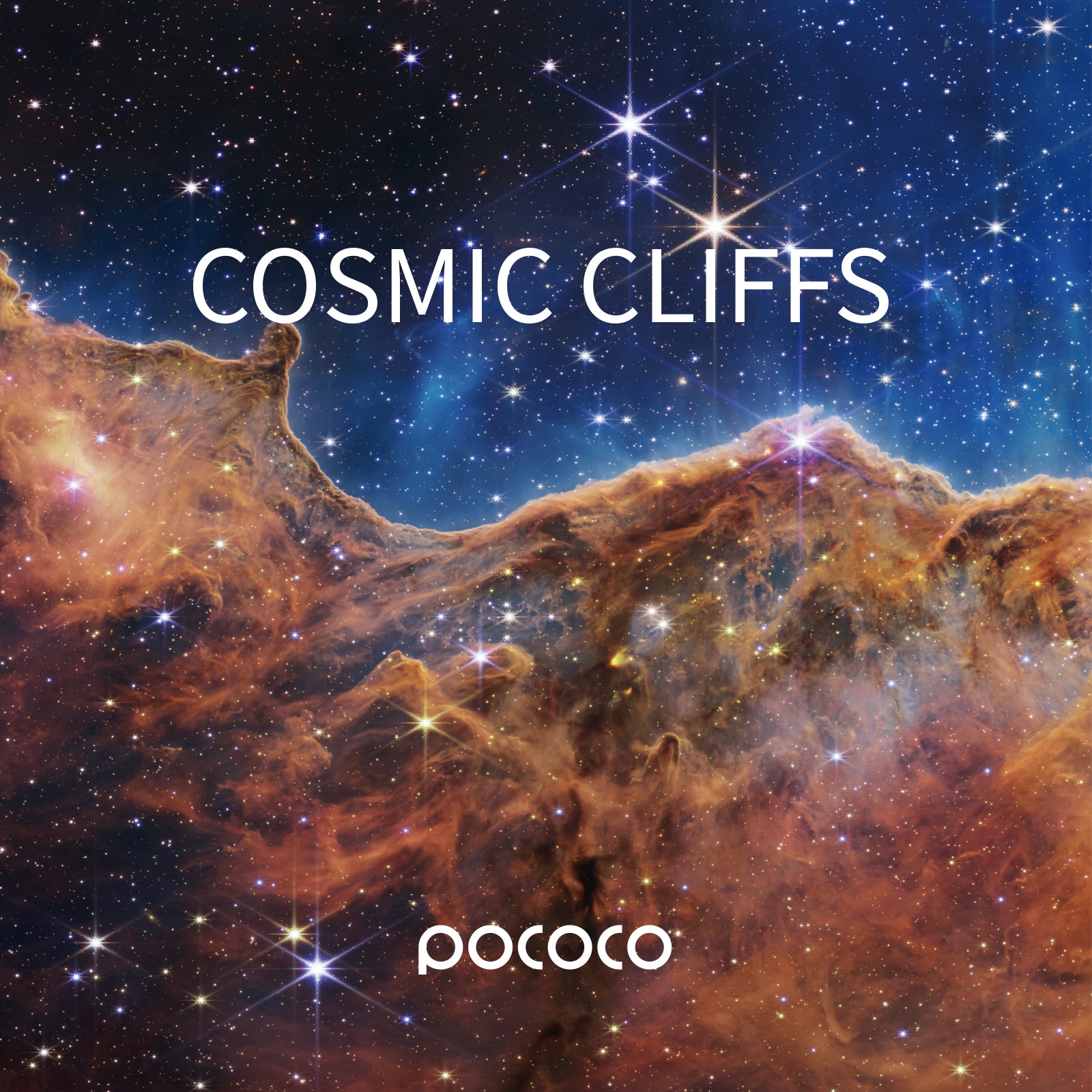 POCOCO Galaxy Projector Disc - Cosimc Cliffs
