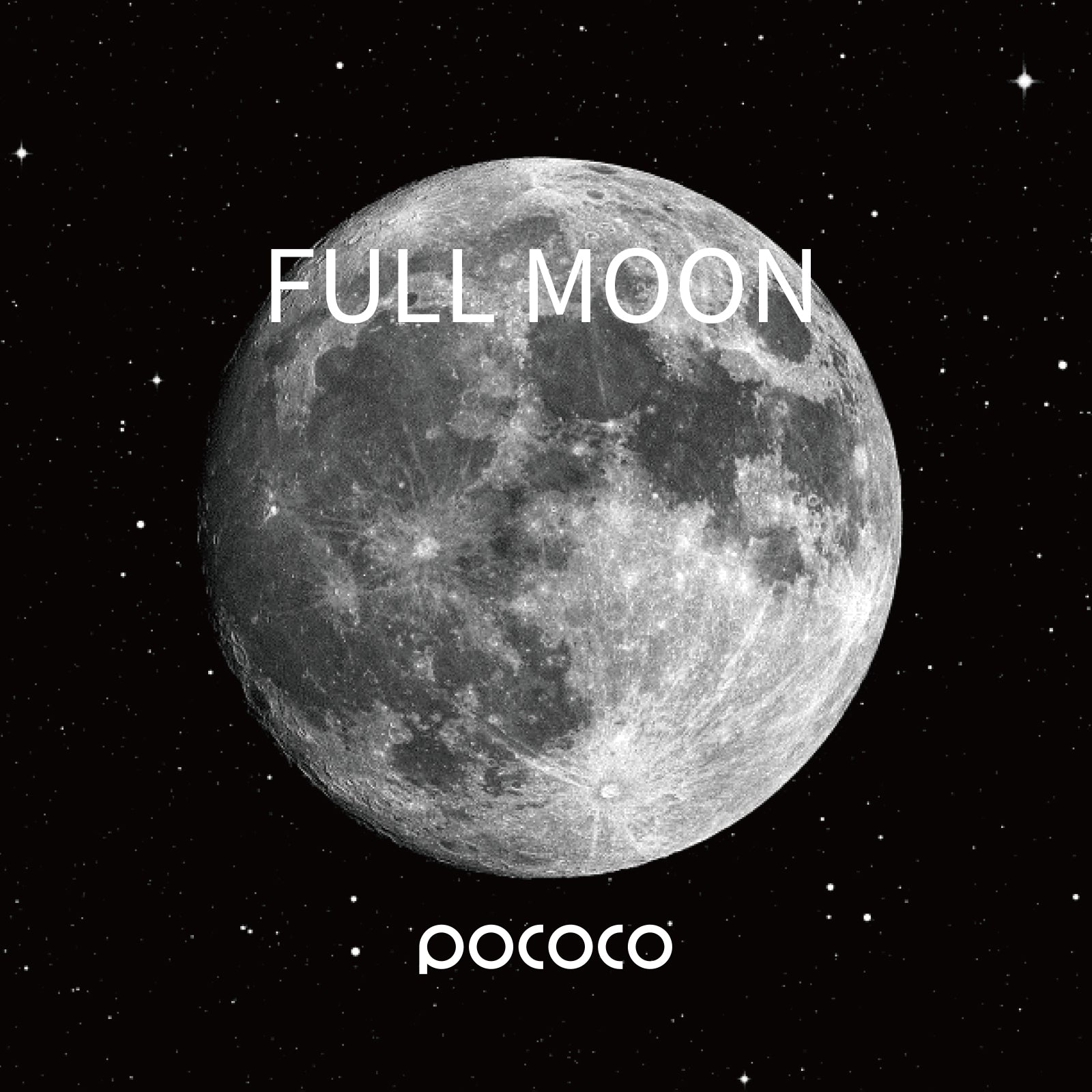 POCOCO Galaxy Projector Disc - Full Moon